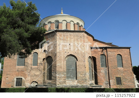 トプカプ宮殿内にあるアヤイリニ教会跡 トプカプ宮殿内にあるアヤイリニ教会跡 115257922