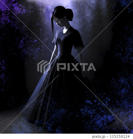 暗闇に佇む人形 ホラー 1 AI生成画像 暗闇に佇む人形 ホラー 1 AI生成画像 115258124