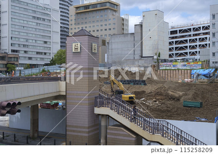 都市再開発現場 115258209