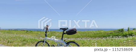 海の見えるサイクリングロード 115258609