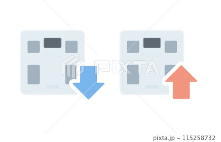 体重の増減 115258732