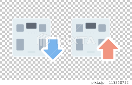 体重の増減 115258732