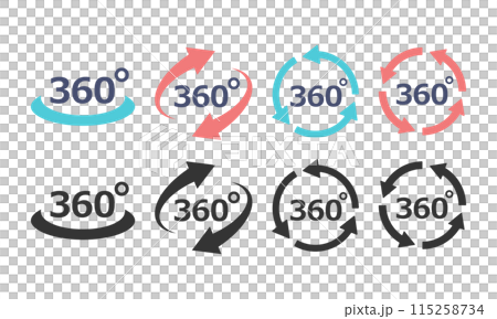 360 degrees 115258734
