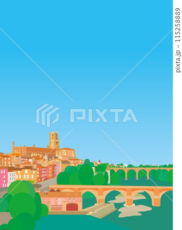 アルビ　albi　フランス　france 115258889