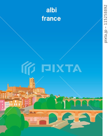 アルビ　albi　フランス　france 115258892