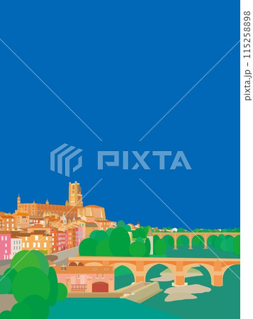 アルビ　albi　フランス　france 115258898