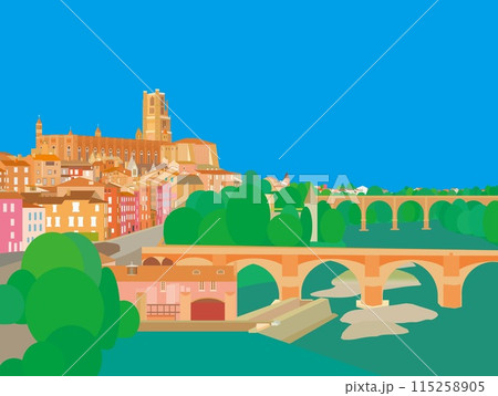 アルビ　albi　フランス　france 115258905