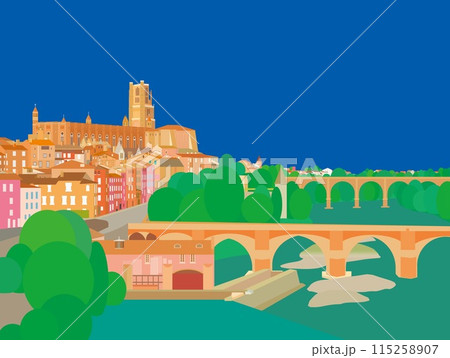 アルビ　albi　フランス　france 115258907