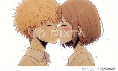 幸せの時：若い恋人たちのファーストキス