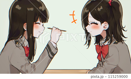 幸せなとき：何気ない女子高生たちの会話