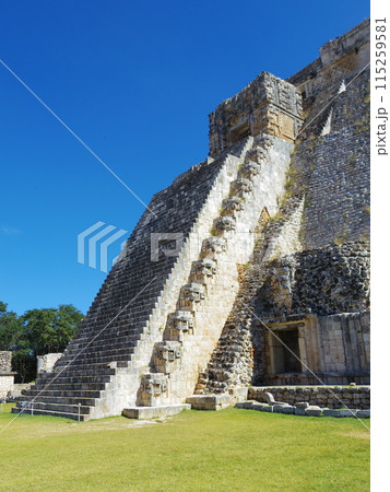 世界遺産 メキシコ合衆国 メリダ近郊 ウシュマル 39 世界遺産 メキシコ合衆国 メリダ近郊 ウシュマル 39 115259581