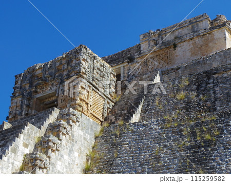 世界遺産 メキシコ合衆国 メリダ近郊 ウシュマル 40 世界遺産 メキシコ合衆国 メリダ近郊 ウシュマル 40 115259582