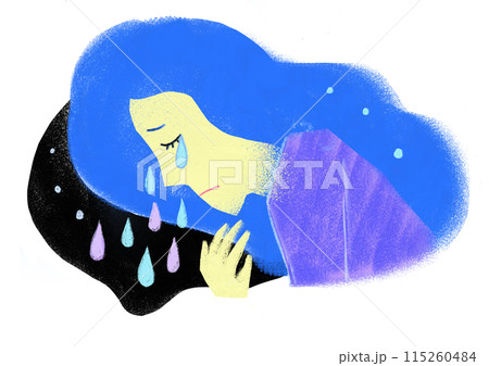 泣く女性 泣く女性 115260484