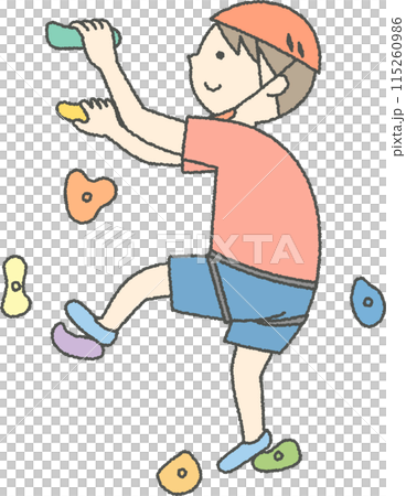 抱石的男孩 115260986