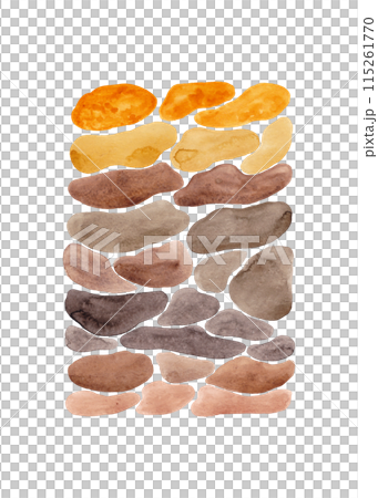 Brown tones. Isolated abstract stains, watercolor texture, great design for any purpose. Artistic background. Decorative elements imitating the spotted skin of an animal. Camouflage Brown tones. Isolated abstract stains, watercolor texture, great design for any purpose. Artistic background. Decorative elements imitating the spotted skin of an animal. Camouflage 115261770