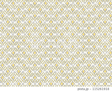 Retro pop background material Yellow Diamond 115261918