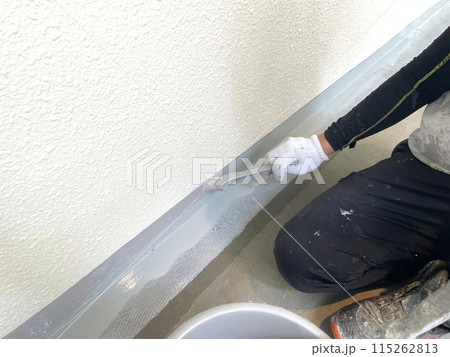マンション共用部のウレタン防水 115262813