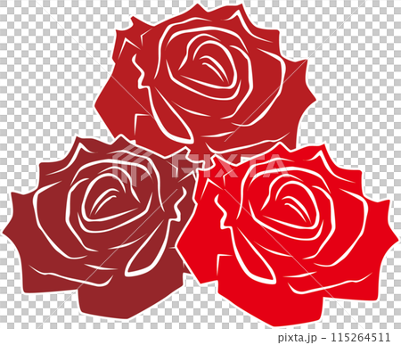 赤い薔薇 赤い薔薇 115264511