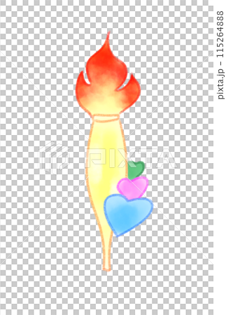 Love Olympic Flame Love Olympic Flame 115264888