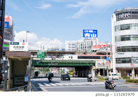 【山手貨物線】五反田駅を通過する特急列車 115265970