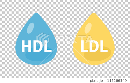 HDL LDL コレステロール 115266549