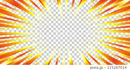 Red and yellow gradient line material Red and yellow gradient line material 115267014