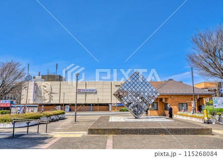 東京都町田市の都市風景 つくし野駅 東京都町田市の都市風景 つくし野駅 115268084
