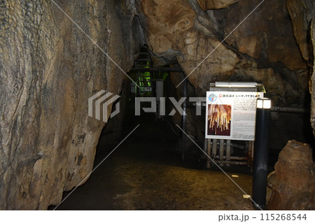 福島県の名所　あぶくま洞　周辺の風景 115268544