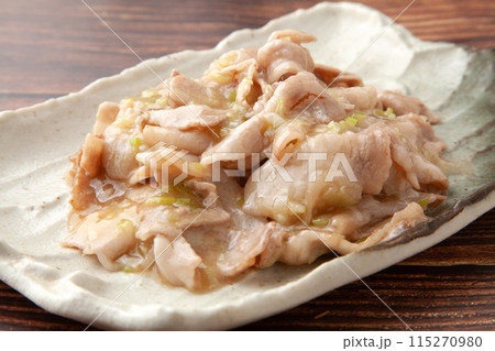 豚バラねぎ塩だれ 115270980