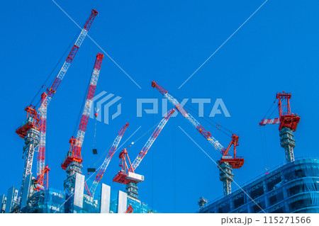 日本の東京都市景観 6月。室町三丁目南から日本橋一丁目の再開発事業などを望む=5日 日本の東京都市景観 6月。室町三丁目南から日本橋一丁目の再開発事業などを望む=5日 115271566