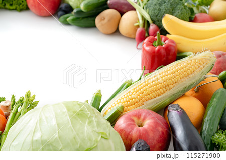 色々な野菜　集合 115271900