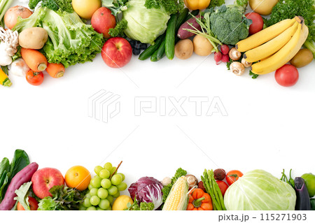 色々な野菜 集合 色々な野菜 集合 115271903