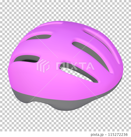 自転車用品のイラスト素材 ヘルメット(1_8)マゼンタ 自転車用品のイラスト素材 ヘルメット(1_8)マゼンタ 115272236