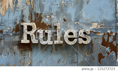 Travertino Policy and Regulation concept art poster. Travertino Policy and Regulation concept art poster. 115273723