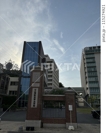緑に囲まれた大学キャンパス 緑に囲まれた大学キャンパス 115274921