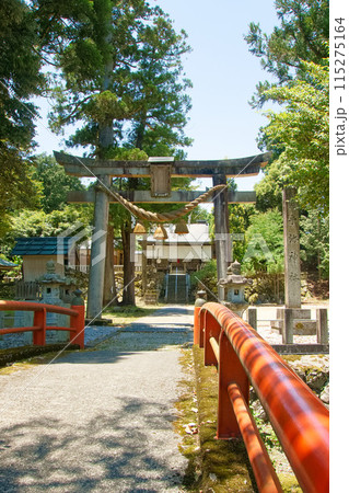 神社の入り口から見る風景 【乎彌神社】 神社の入り口から見る風景 【乎彌神社】 115275164