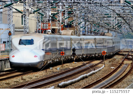 山陽路・西明石駅を俊足で駆け抜ける… 山陽新幹線【N700系A】 山陽路・西明石駅を俊足で駆け抜ける… 山陽新幹線【N700系A】 115275557
