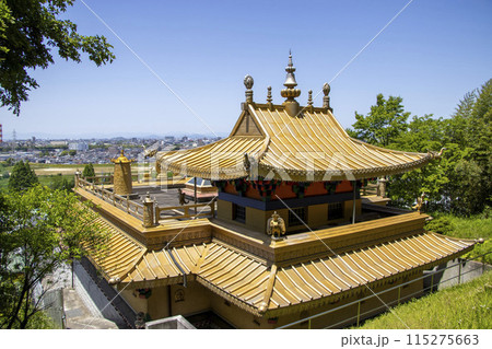 チベット寺院 強巴林 チベット寺院 強巴林 115275663