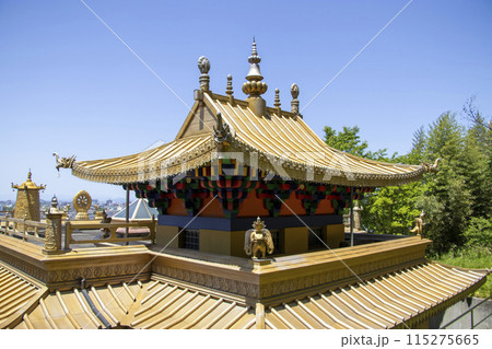 チベット寺院 強巴林 チベット寺院 強巴林 115275665