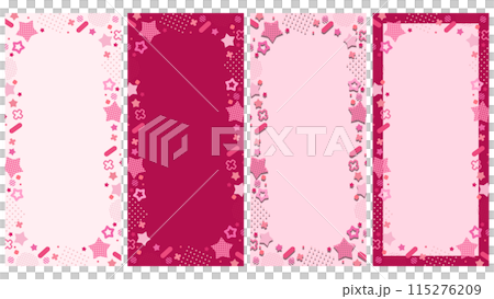 Cute star pattern template, vertical 19.5:9 Cute star pattern template, vertical 19.5:9 115276209