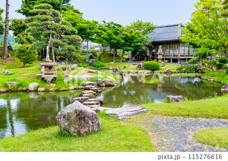 鳥取城跡 久松公園　宝隆院庭園 115276616