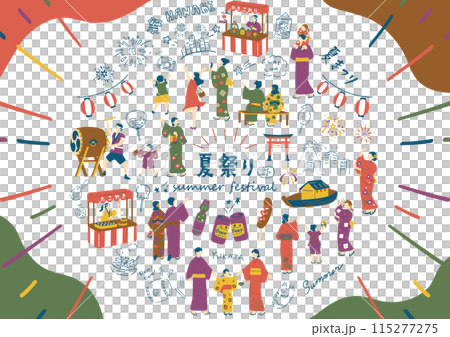 享受夏日祭的人 115277275