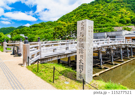 鳥取城跡　擬宝珠橋 115277521