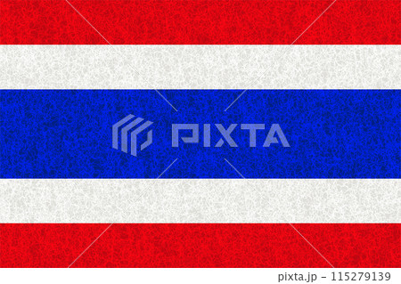 タイ 国 旗 水彩 背景 タイ 国 旗 水彩 背景 115279139
