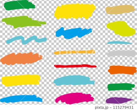 Paint ink frame 115279431