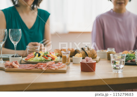 a forty-something woman a forty-something woman 115279683