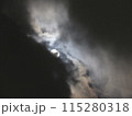 夜空 雲 月 115280318