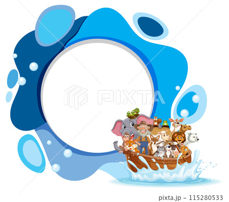 Animals on a Boat Adventure 115280533