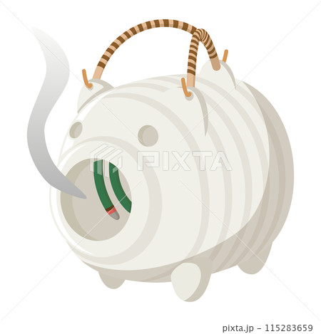 ブタの蚊取り線香 115283659