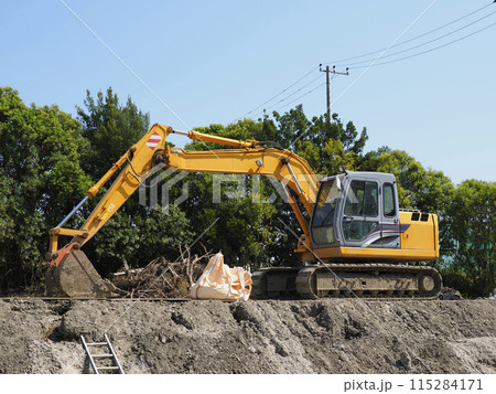 ショベルカー 115284171